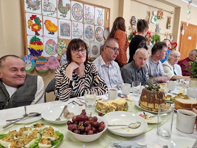 Śniadanie wielkanocne u Radosnych