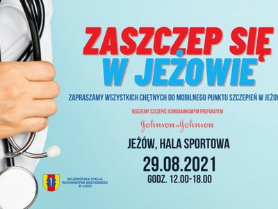 Zaszczep się w Jeżowie - plakat