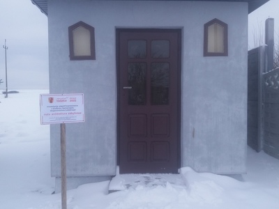 Kapliczka po remoncie