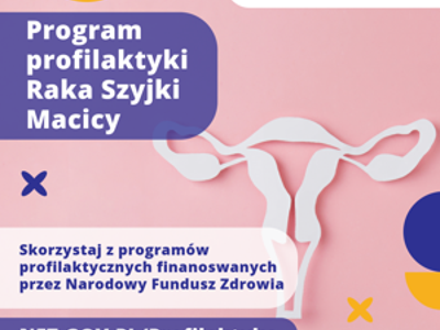 Program profilaktyki raka szyjki macicy - grafika