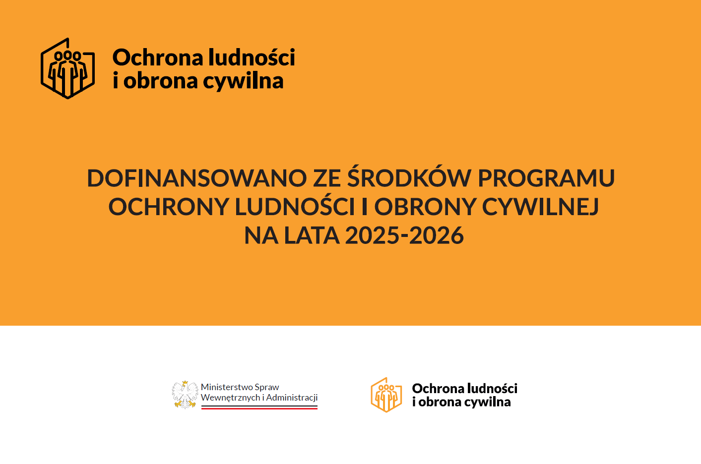 Sfinansowano ze środków Programu Ochrony Ludności i Obrony Cywilnej na lata 2025-2026