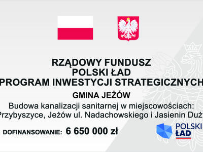 Tablica informacyjna informująca o szczegółach projektu i dofinansowania