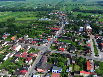 Jeżów widziany z powietrza