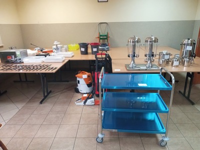 Zakupiony sprzęt kuchenny 