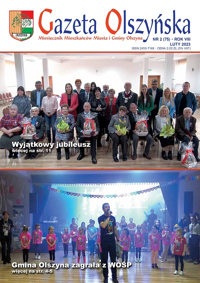 Gazeta Olszyńska - Nr 2 (75) - Rok VIII Luty 2023-obrazy