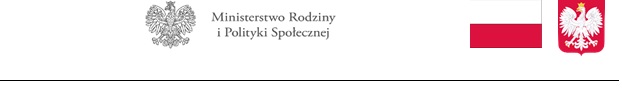 Logo Ministerstwo Rodziny i Polityki Społecznej