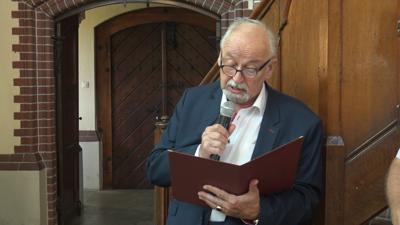 6. otwarcia Gminnego Święta Plonów w czasie eucharystii dokonał Burmistrz Leszek Leśko