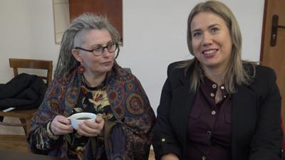 Śpiew i kreatywne warsztaty w biedrzychowickiej świetlicy