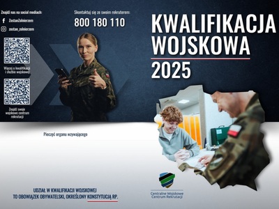 Rusza kwalifikacja wojskowa w 2025 roku.