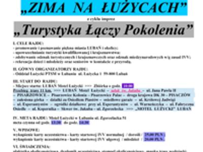 Program - II Rajd Pieszy