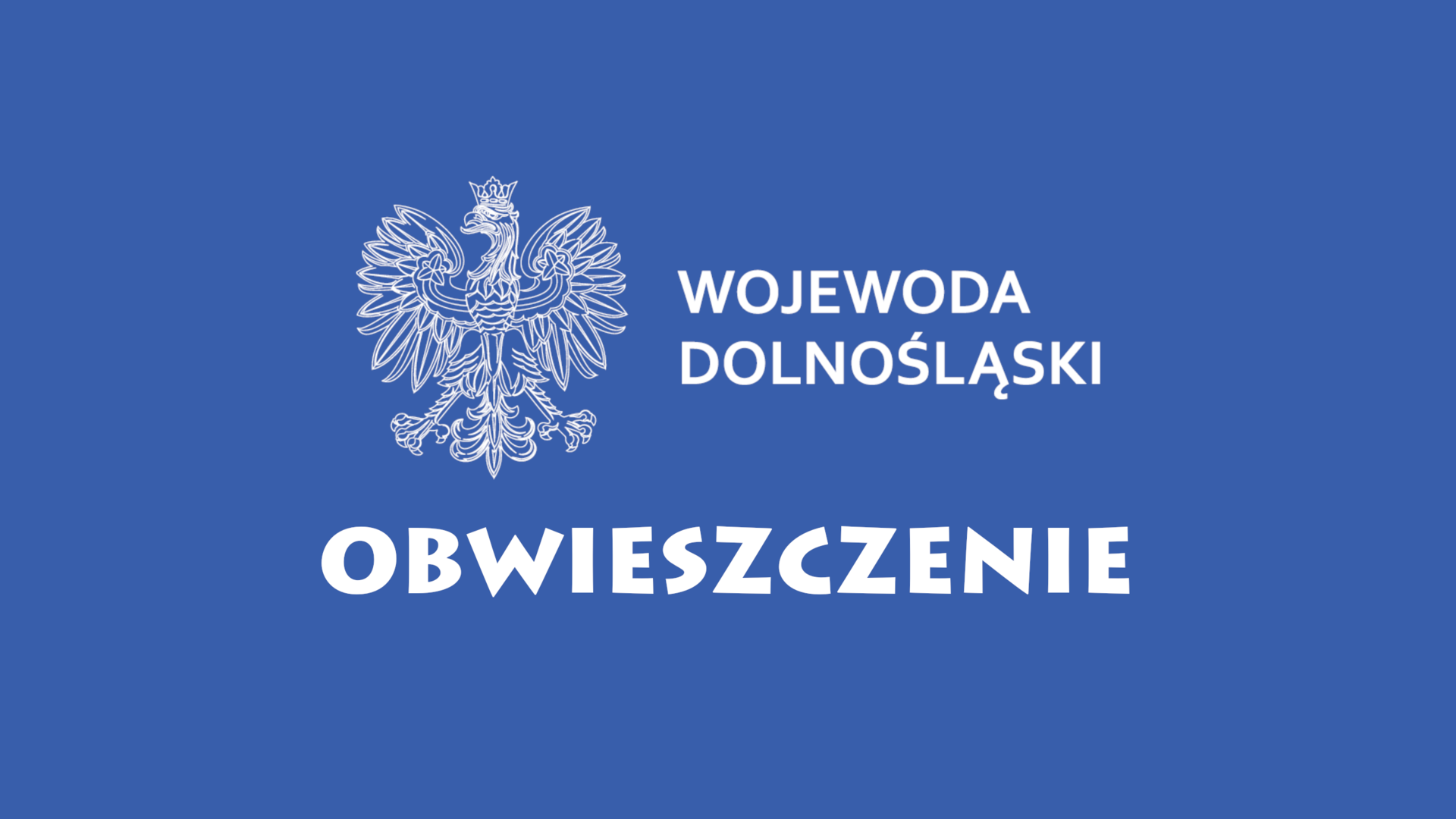 Obwieszczenie