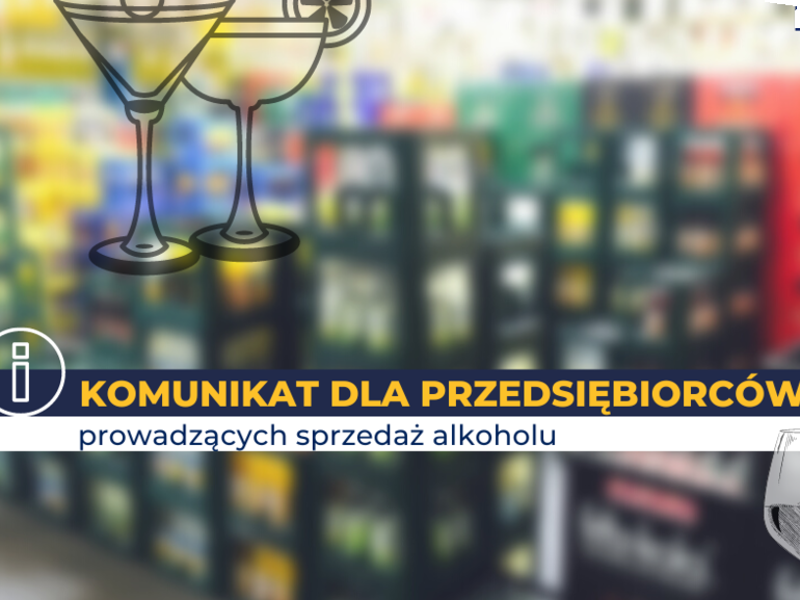 upływa termin wniesienia II raty opłaty za zezwolenie na sprzedaż alkoholu