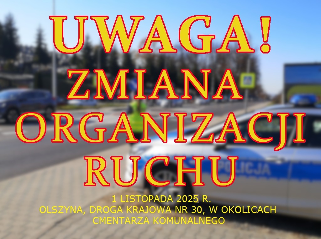 Zmiana organizacji ruchu.
