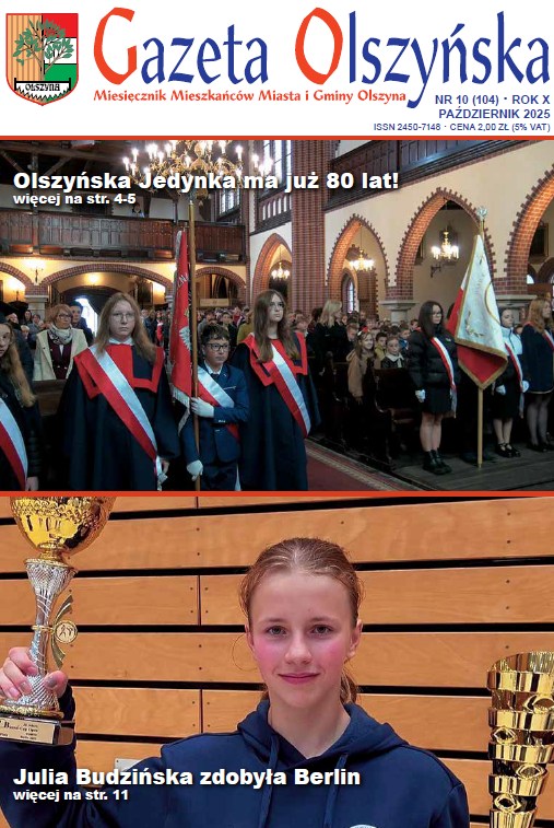 Okładka Gazety Olszyńskiej