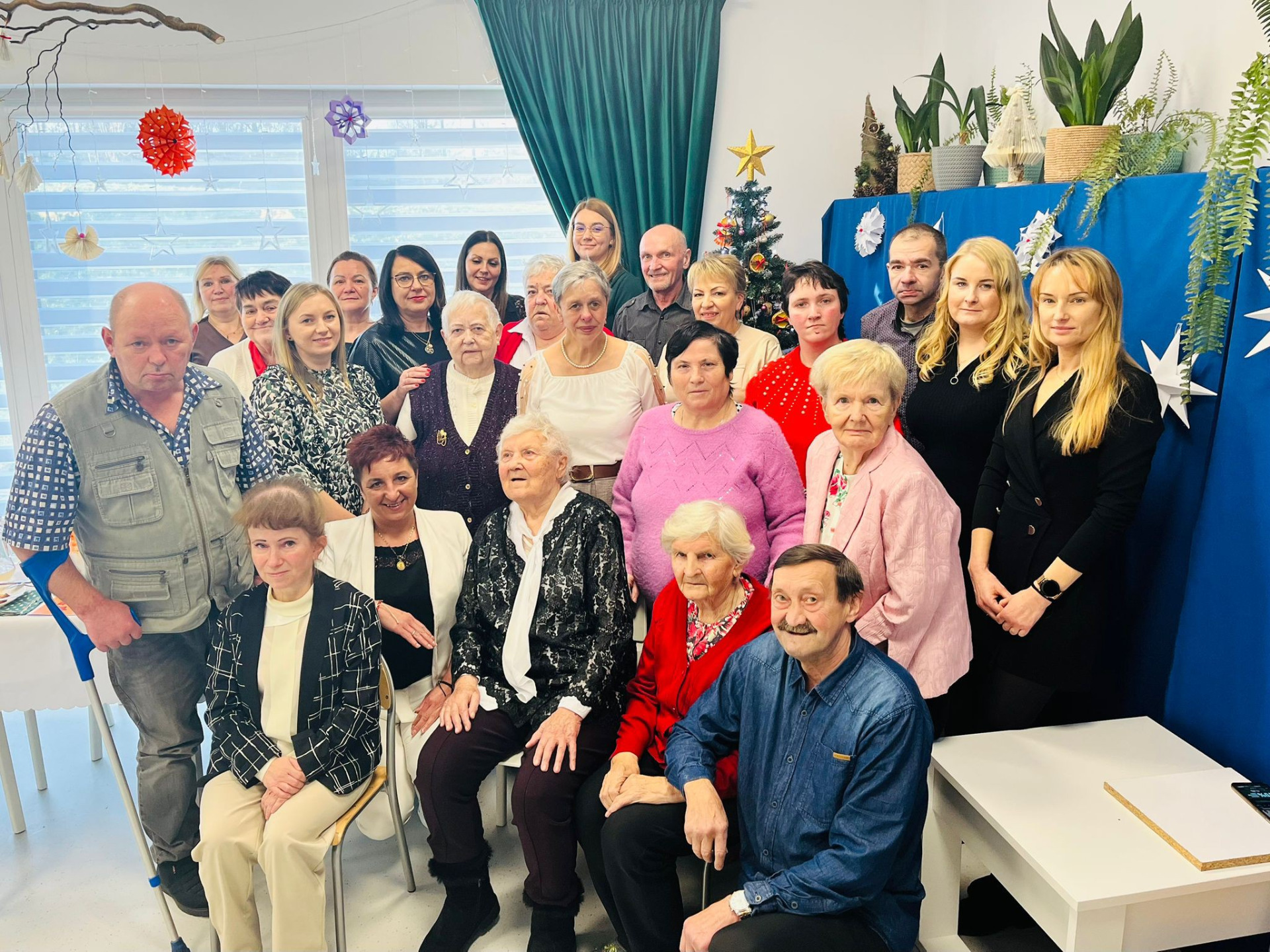 1 Spotkanie wigilijne w Centrum Opiekuńczo-Mieszkalnym w Olszynie