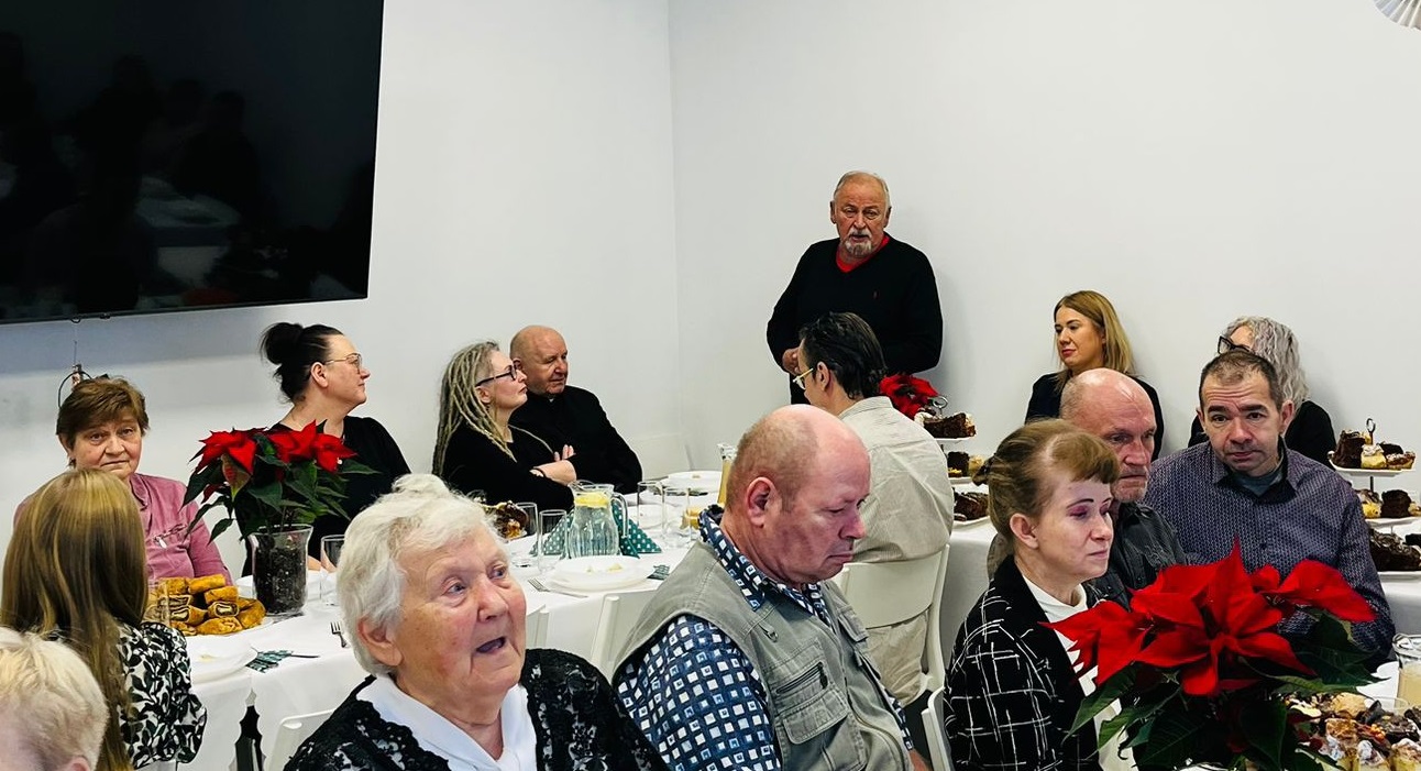 Spotkanie wigilijne w Centrum Opiekuńczo-Mieszkalnym w Olszynie