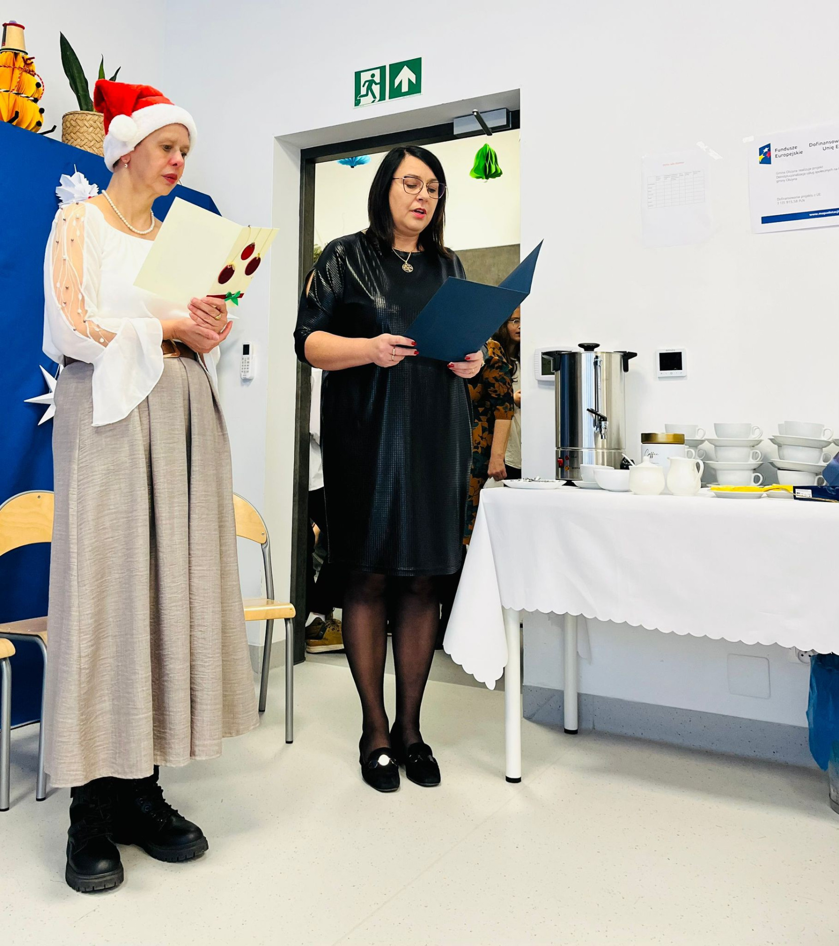 Spotkanie wigilijne w Centrum Opiekuńczo-Mieszkalnym w Olszynie