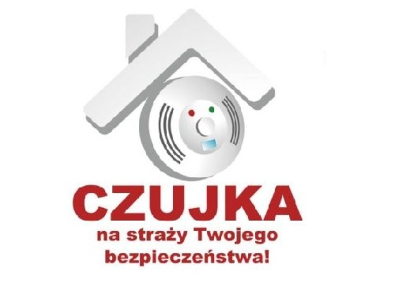 Logo konkursu - Czujka na straży Twojego bezpieczeństwa