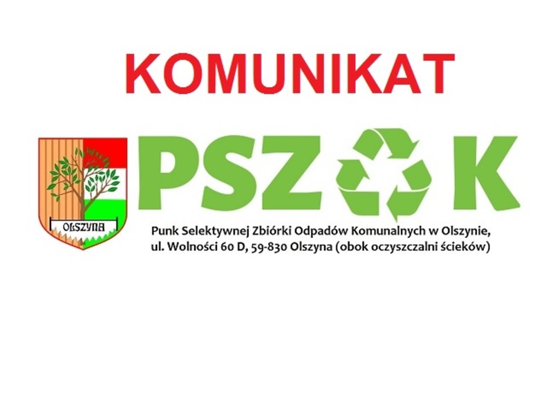 Komunikat PSZOK - logo