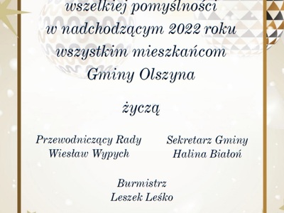 Kartka z życzeniami świątecznymi