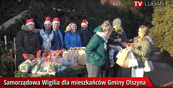 Samorządowa Wigilia dla mieszkańców Gminy Olszyna