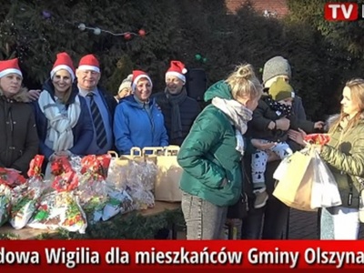 Samorządowa Wigilia dla mieszkańców Gminy Olszyna