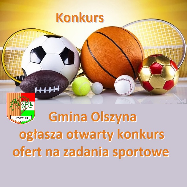 Gmina Olszyna ogłasza otwarty konkurs ofert na zadania sportowe