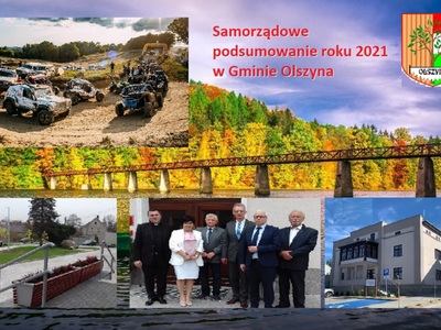 Samorządowe podsumowanie roku 2021 w Gminie Olszyna