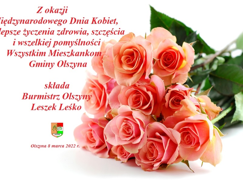 Życzenia z okazji Dnia Kobiet