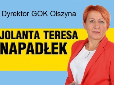Jolanta Napadłek nową dyrektor Gminnego Ośrodka Kultury w Olszynie