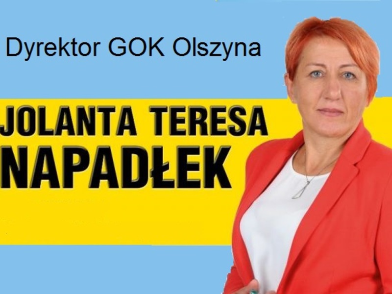 Jolanta Napadłek nową dyrektor Gminnego Ośrodka Kultury w Olszynie
