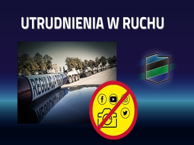 Wzmożony ruch pojazdów wojskowych na drogach
