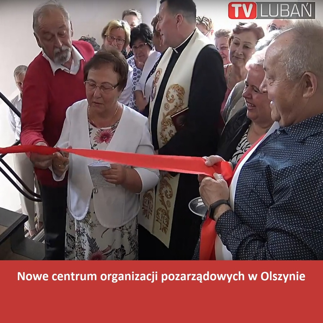 Nowe centrum organizacji pozarządowych w Olszynie