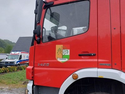 Samochód OSP Olszyna