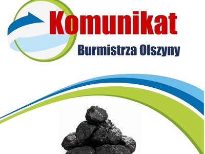 Komunikat Burmistrza Olszyny o przystąpieniu do dystrybucji węgla