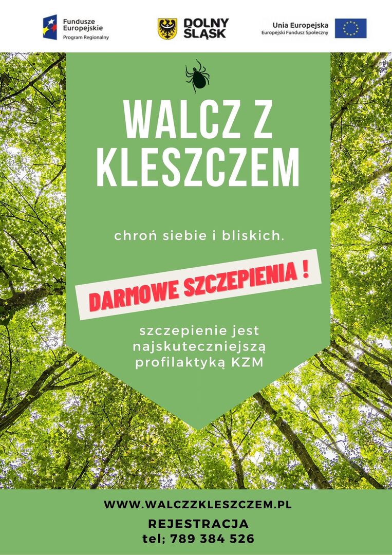 walcz z kleszczem plakat
