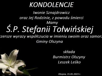 Kondolencje