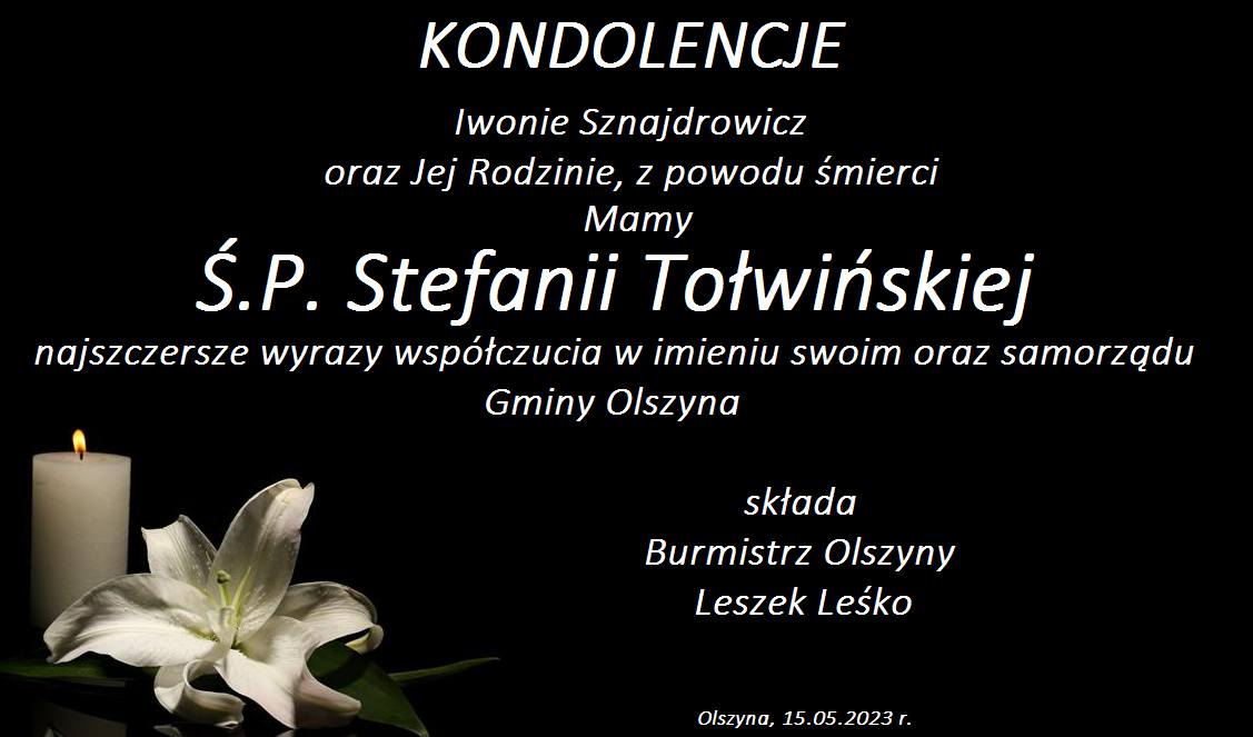 Kondolencje