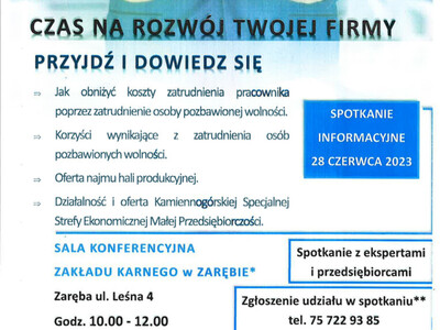 plakat spotkanie