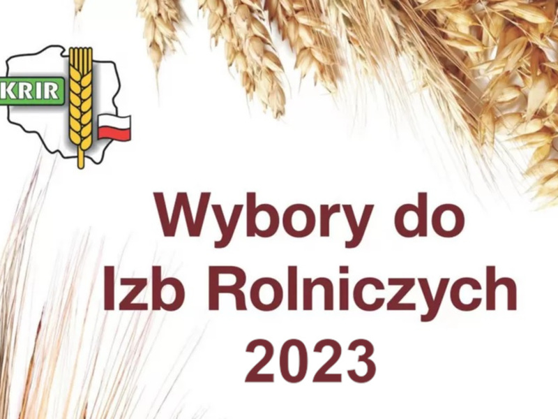 Obwieszczenie z dnia 5 września 2023 r Wybory do Izb Rolniczych