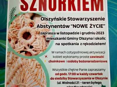 Plakat Zabawa Sznurkiem