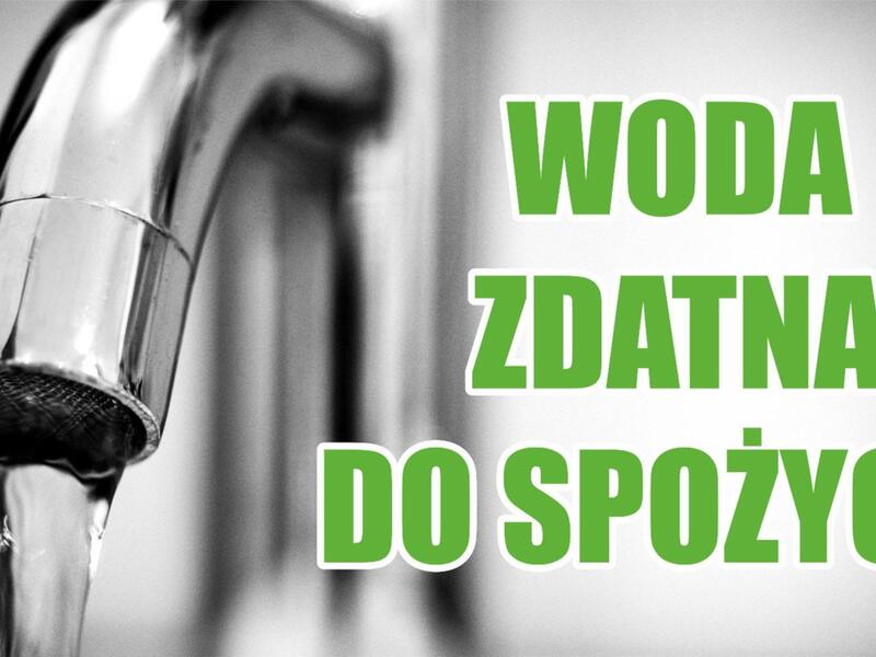 Woda zdatna do spożycia
