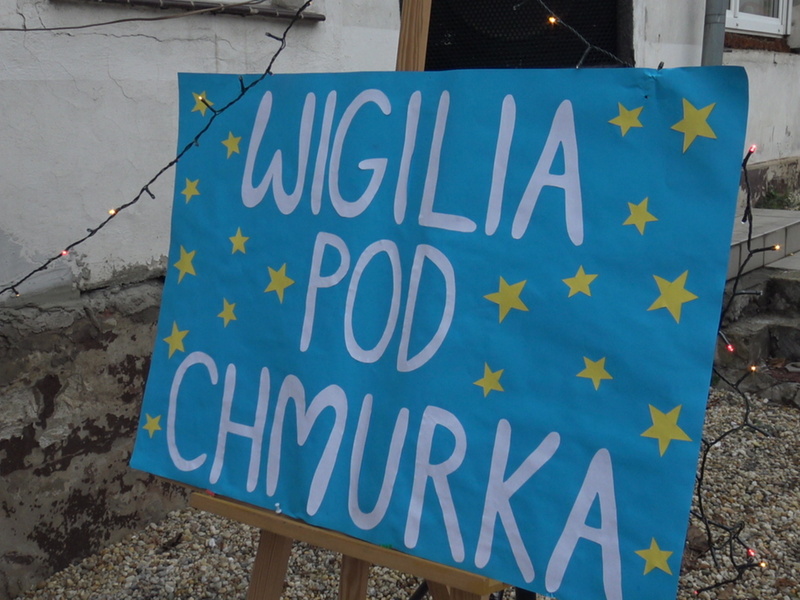 Wigilia pod chmurką