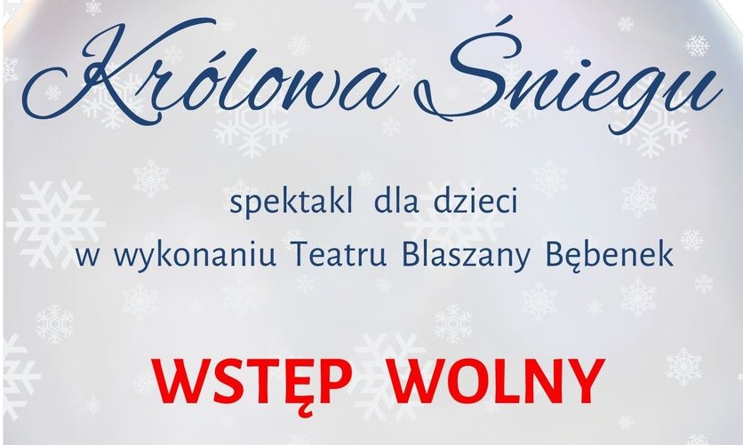 Spektakl pt. Królowa śniegu
