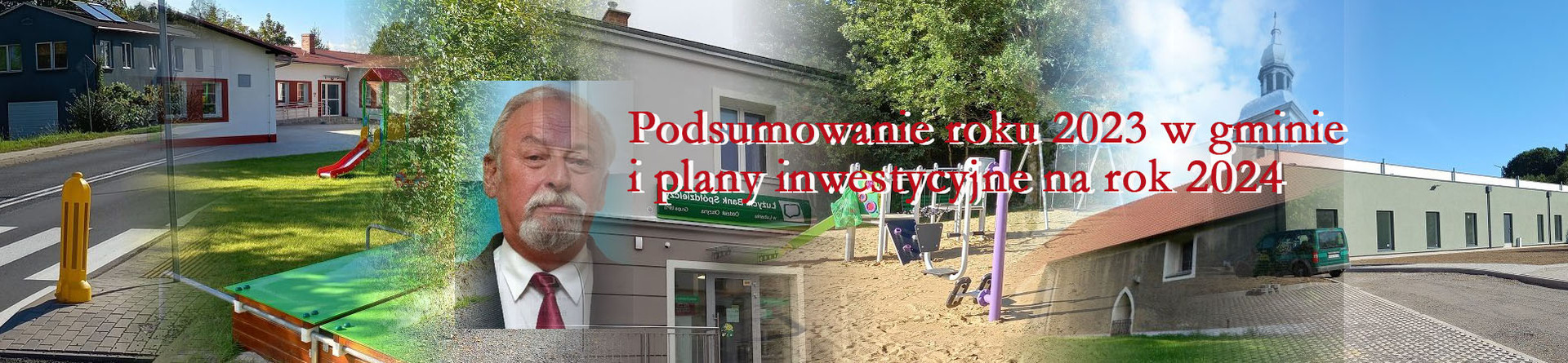 Podsumowanie roku 2023 w gminie i plany inwestycyjne na rok 2024