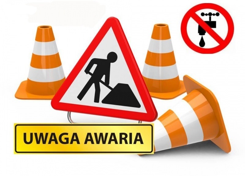 Komunikat w sprawie awarii na sieci wodociągowej w Olszynie..