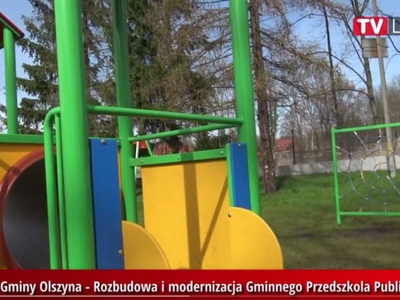 Inwestycje Gminy Olszyna - rozbudowa i modernizacja Gminnego Przedszkola Publicznego