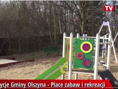Inwestycje Gminy Olszyna - place zabaw i rekreacji