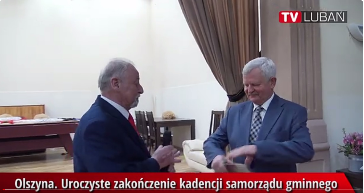 Uroczyste zakończenie kadencji 2018-2024 olszyńskiego samorządu gminnego