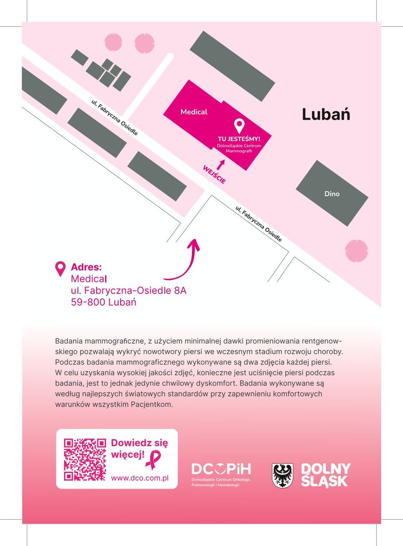 mapa dojazdu